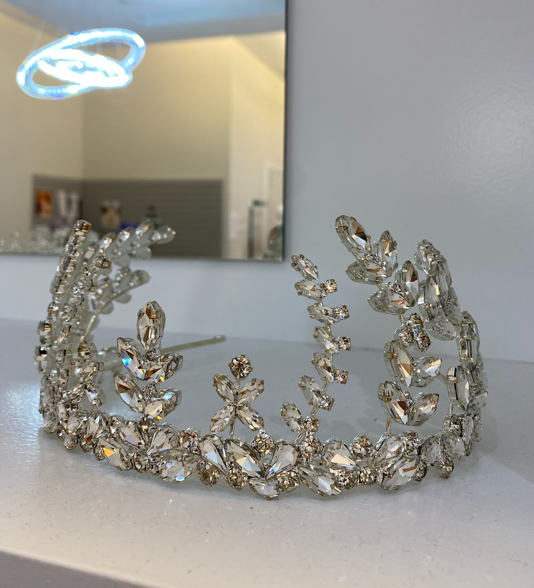 Leafy Bridal Crown