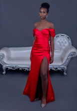 Load image into Gallery viewer, Josephine Evening Gown - Red

