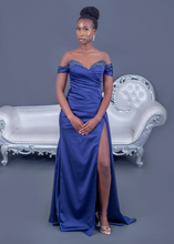 Load image into Gallery viewer, Josephine Evening Gown - Blue
