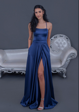 Load image into Gallery viewer, Genevieve Evening Gown - Blue
